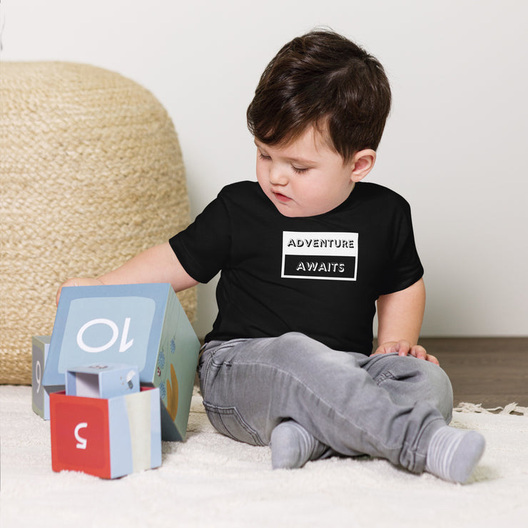 Adventure Awaits Toddler Short Sleeve Tee