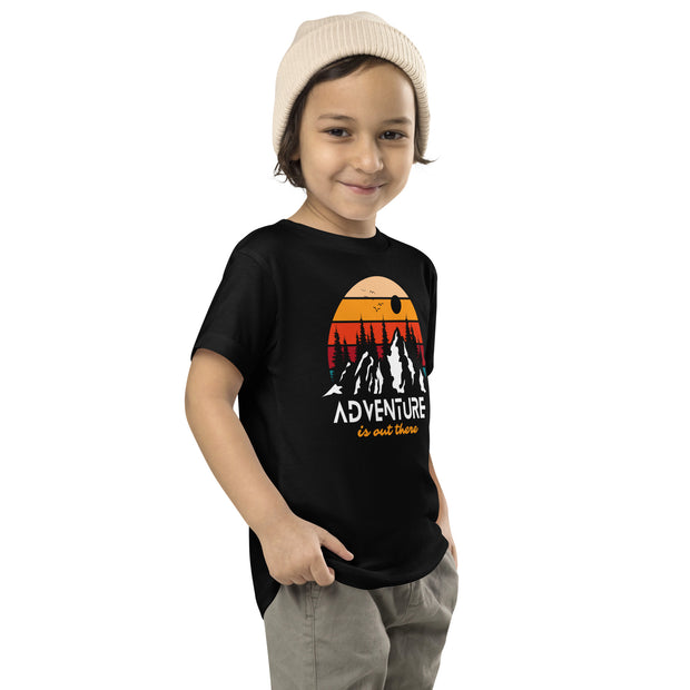 Adventure Is Out There Toddler Short Sleeve Tee