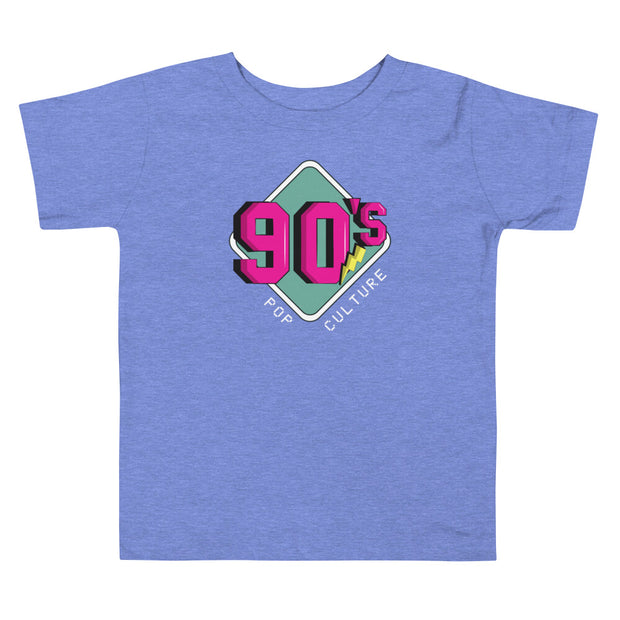 90'S Pop Culture Toddler Short Sleeve Tee