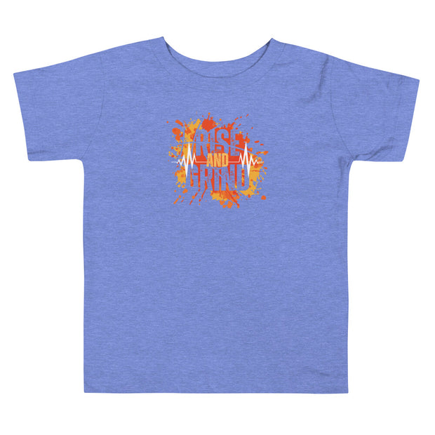 Rise And Grind Toddler Short Sleeve Tee