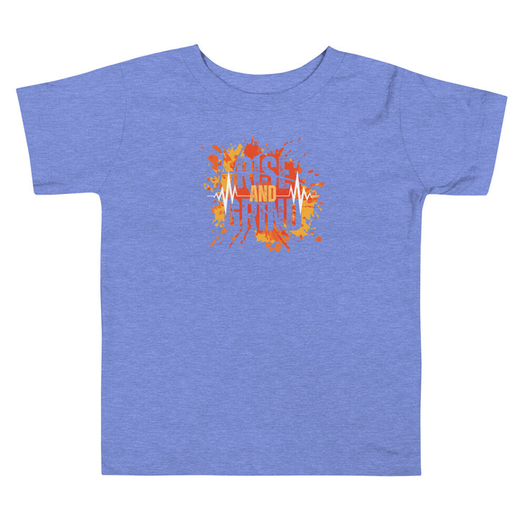 Rise And Grind Toddler Short Sleeve Tee