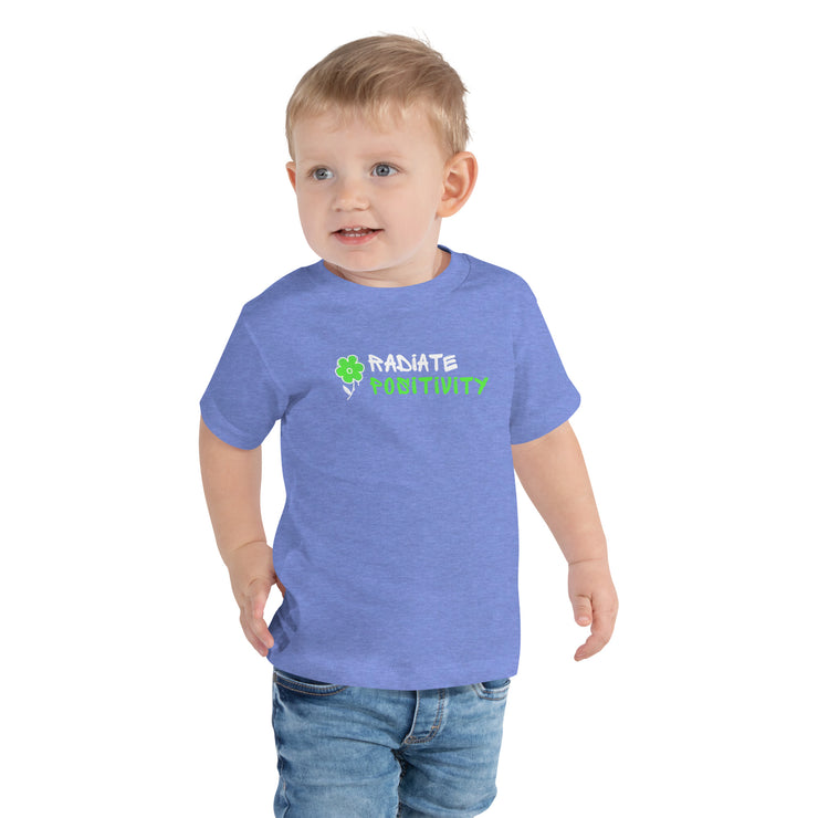 Radiate Positivity Toddler Short Sleeve Tee