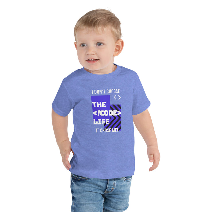 The Code Life Toddler Short Sleeve Tee