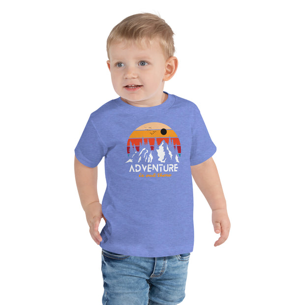 Adventure Is Out There Toddler Short Sleeve Tee