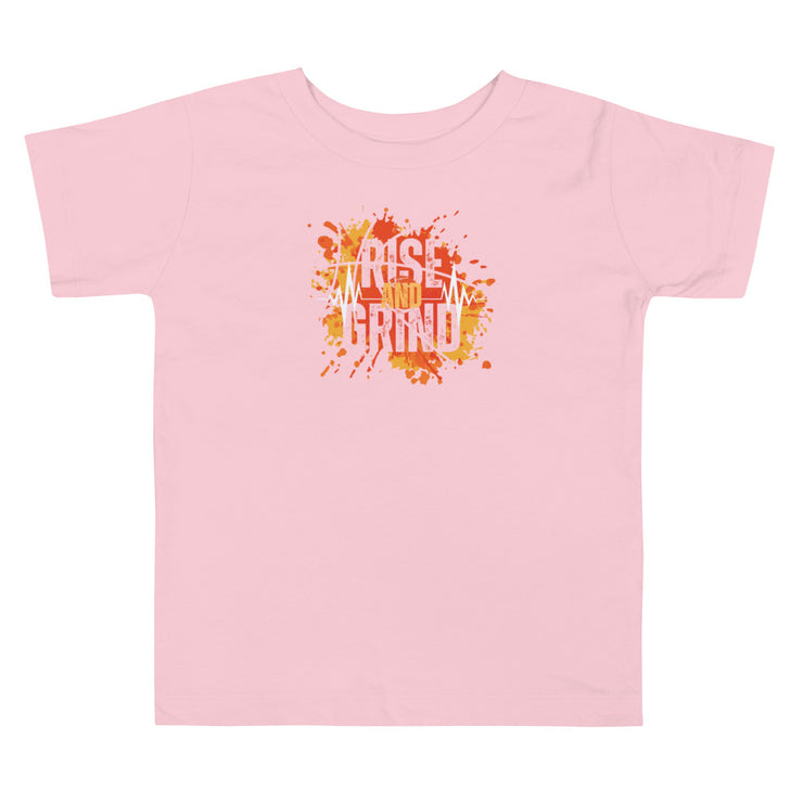 Rise And Grind Toddler Short Sleeve Tee