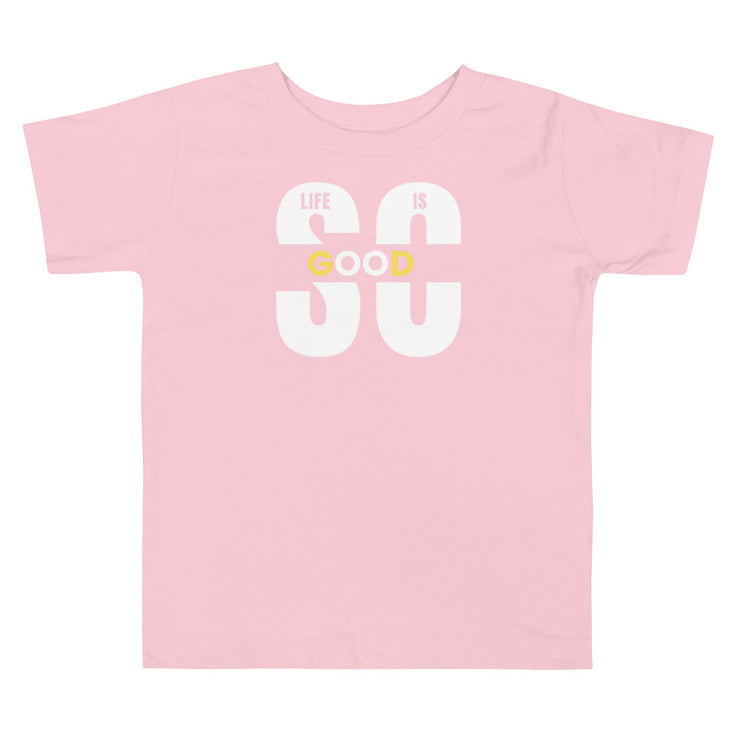 Life Is So Good Toddler Short Sleeve Tee