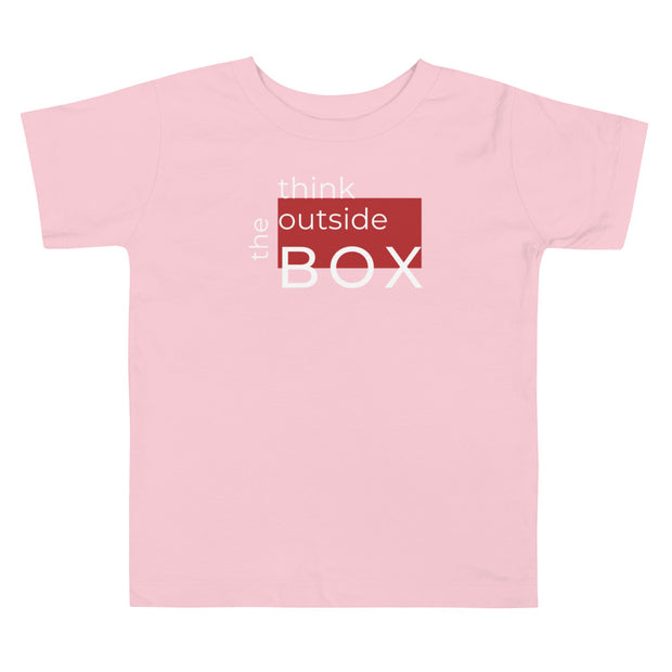 Think Outside The Box Toddler Short Sleeve Tee