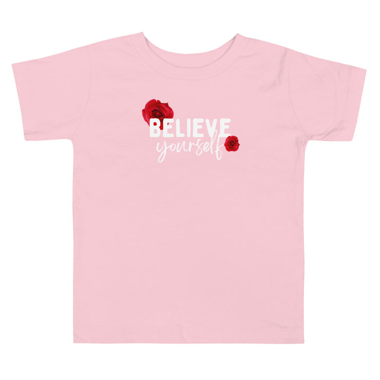 Believe Yourself Toddler Short Sleeve Tee