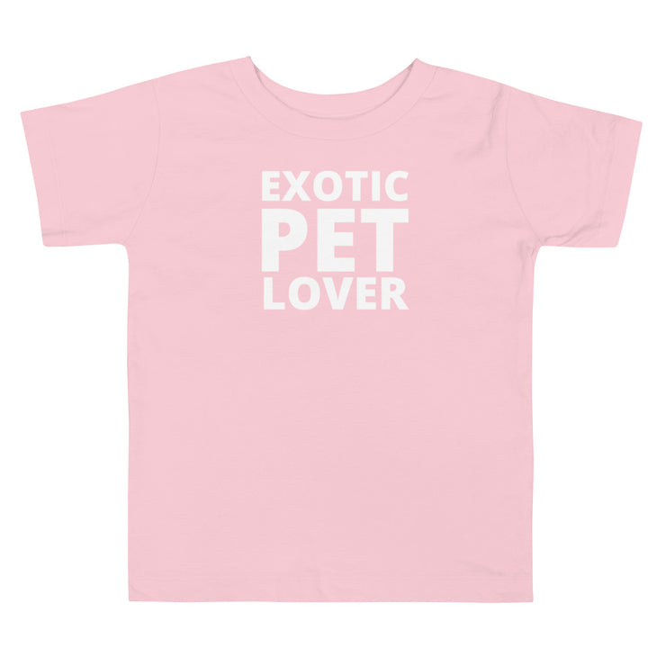 Exotic Pet Lover Toddler Short Sleeve Tee