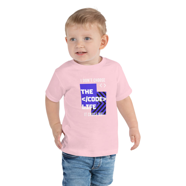 The Code Life Toddler Short Sleeve Tee