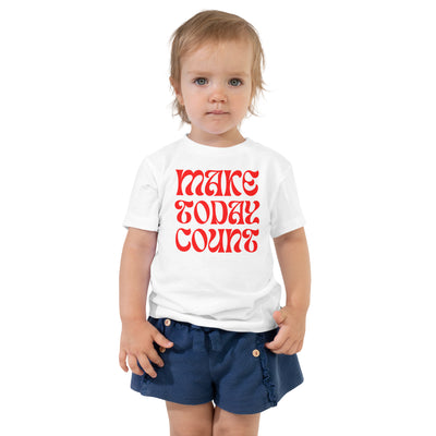 Make Today Count Toddler Short Sleeve Tee