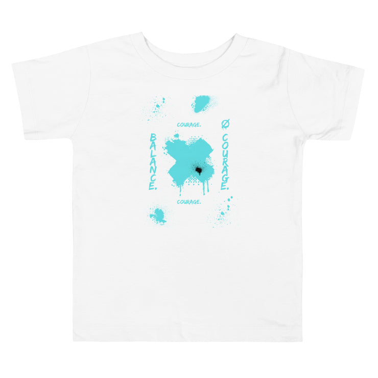 Balanced Courage Toddler Short Sleeve Tee