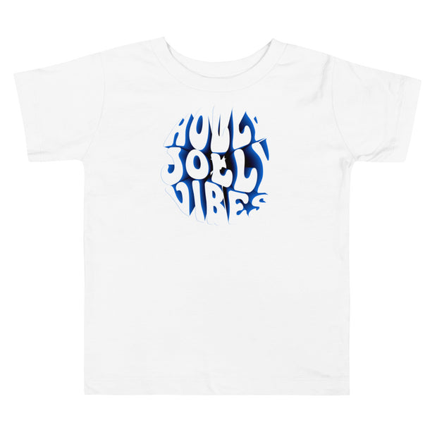 Holly Jolly Vibes Toddler Short Sleeve Tee