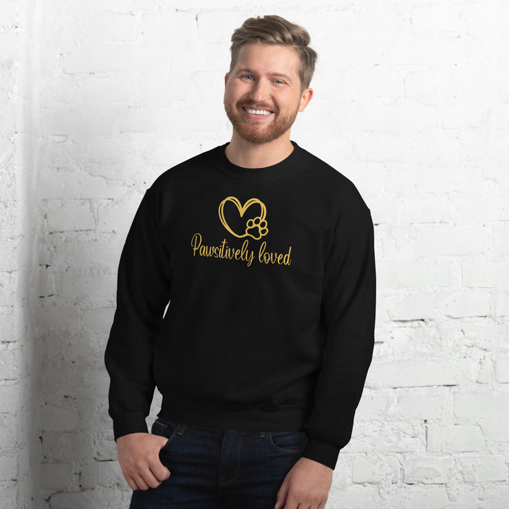 Pawsitively Love Unisex Sweatshirt