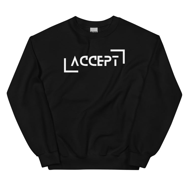 Accept Unisex Sweatshirt