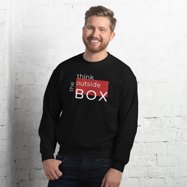 Think Outside The Box Unisex Sweatshirt