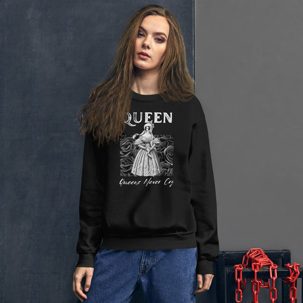 Queen Never Cry Sweatshirt