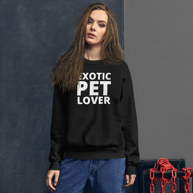 Exotic Pet Lover Unisex Sweatshirt