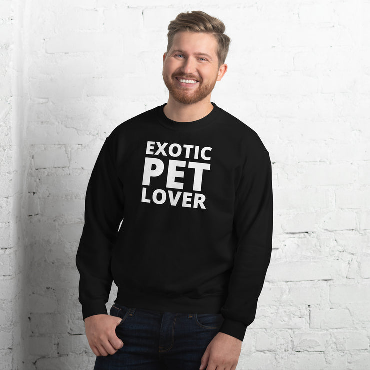 Exotic Pet Lover Unisex Sweatshirt