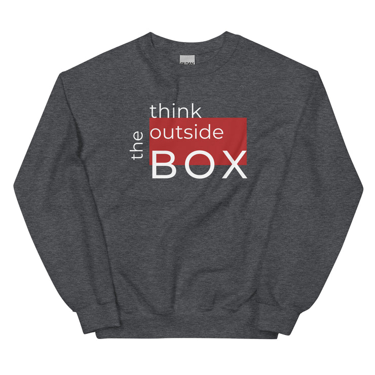 Think Outside The Box Unisex Sweatshirt