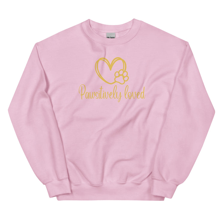 Pawsitively Love Unisex Sweatshirt