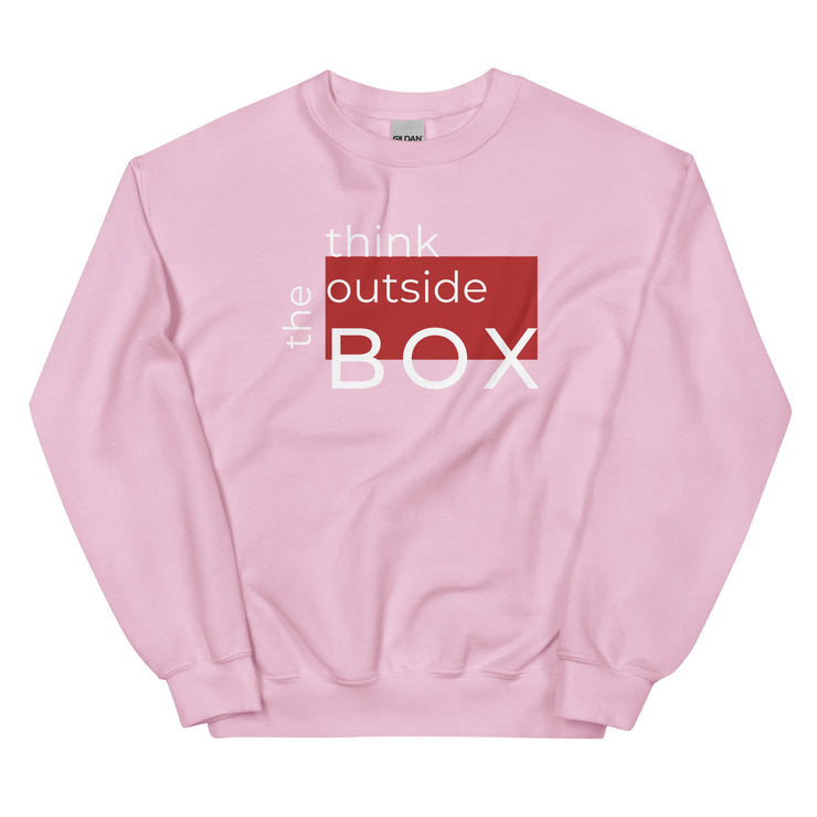 Think Outside The Box Unisex Sweatshirt