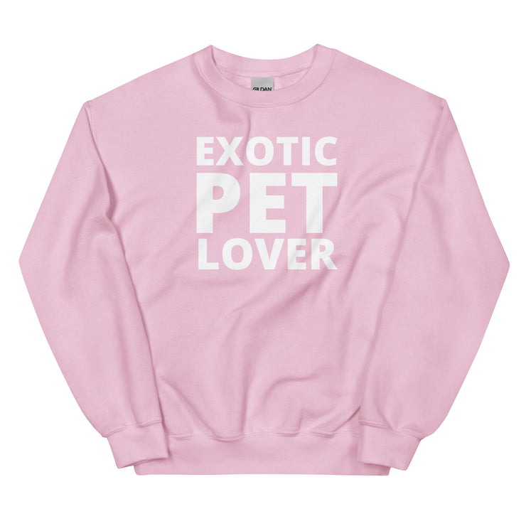 Exotic Pet Lover Unisex Sweatshirt