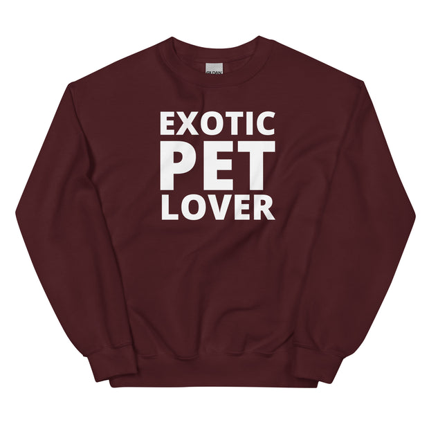 Exotic Pet Lover Unisex Sweatshirt