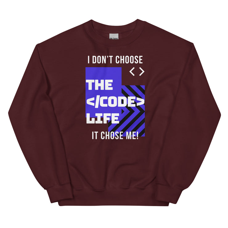 The Code Life Unisex Sweatshirt