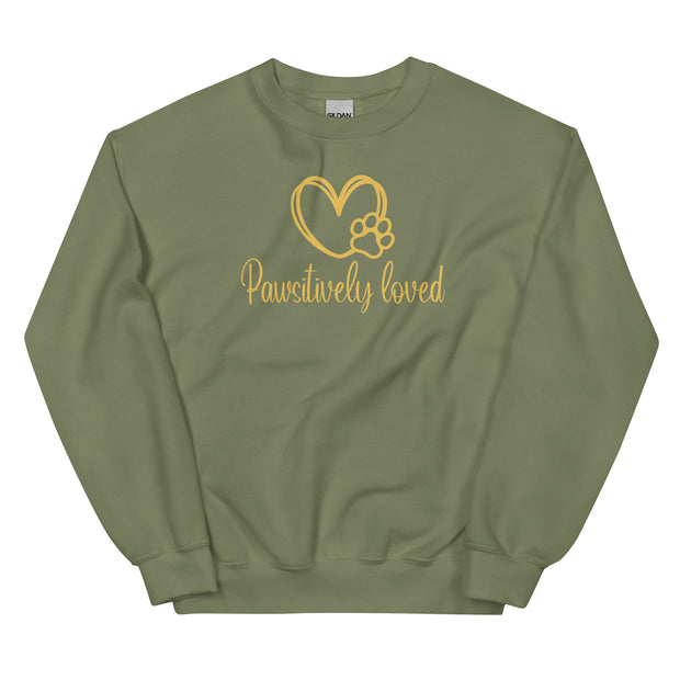 Pawsitively Love Unisex Sweatshirt