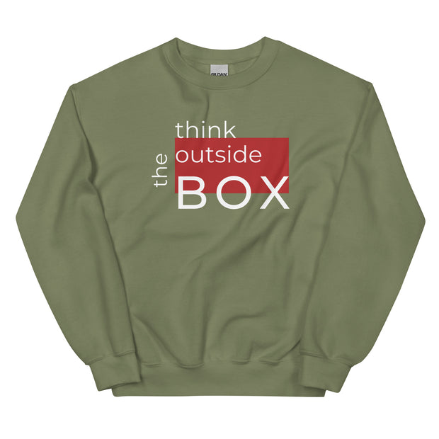 Think Outside The Box Unisex Sweatshirt