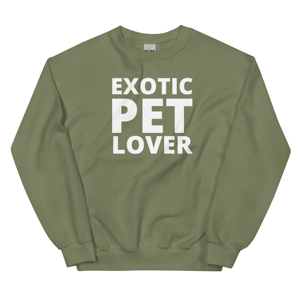 Exotic Pet Lover Unisex Sweatshirt