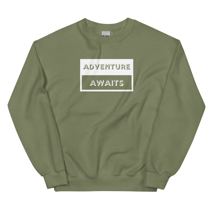 Adventure Awaits Unisex Sweatshirt