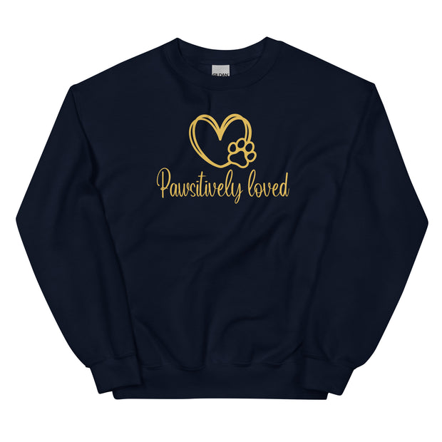 Pawsitively Love Unisex Sweatshirt