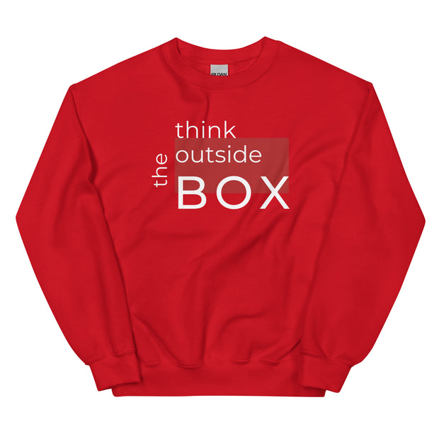 Think Outside The Box Unisex Sweatshirt