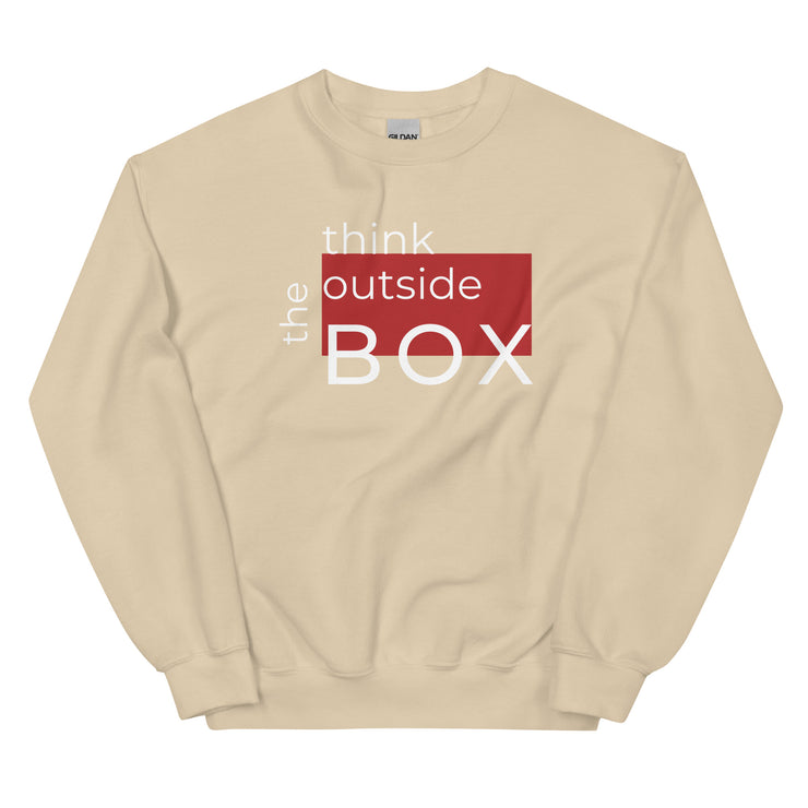 Think Outside The Box Unisex Sweatshirt