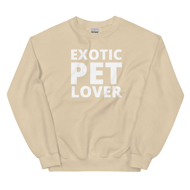 Exotic Pet Lover Unisex Sweatshirt