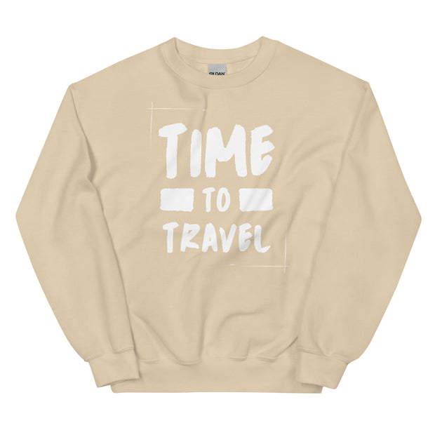 Time To Travel Unisex Sweatshirt