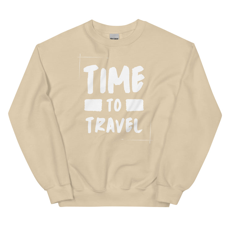 Time To Travel Unisex Sweatshirt