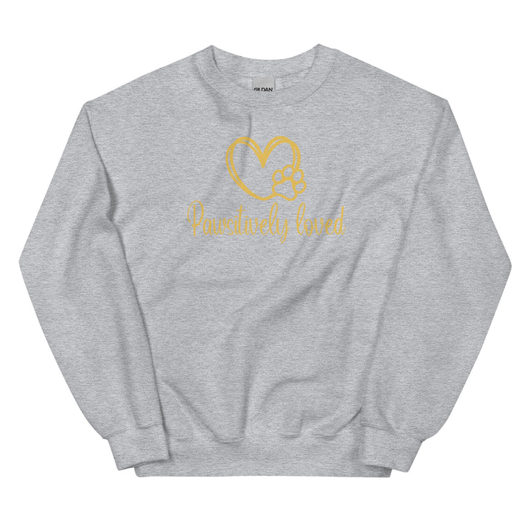 Pawsitively Love Unisex Sweatshirt