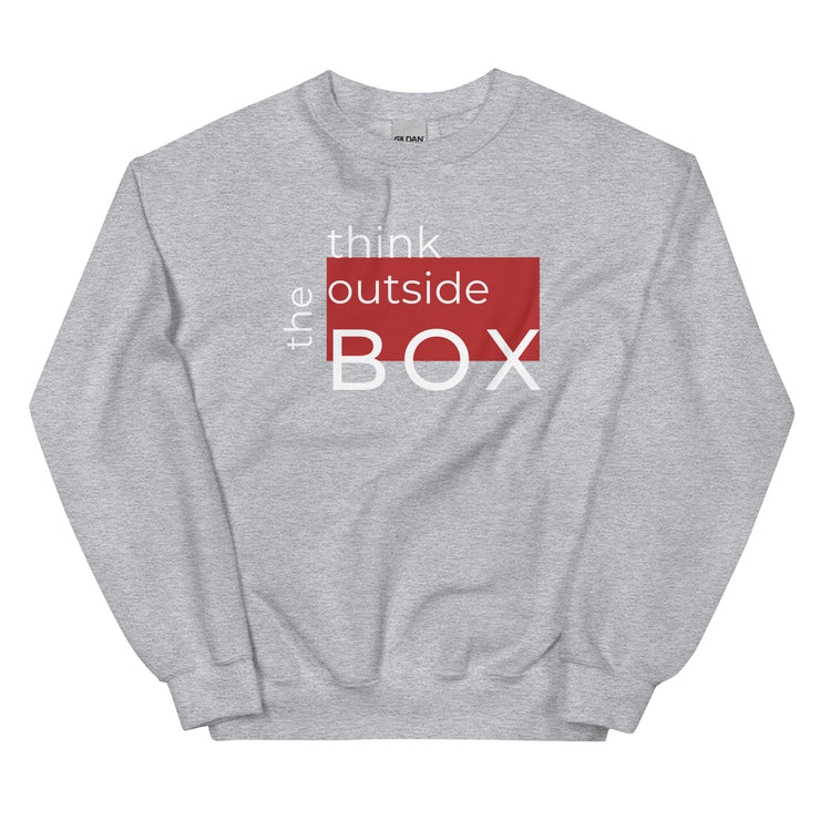 Think Outside The Box Unisex Sweatshirt