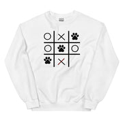 Paw Tic Toe Unisex Sweatshirt