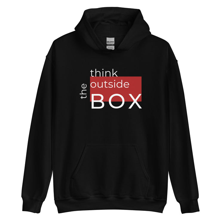 Think Outside The Box Unisex Hoodie