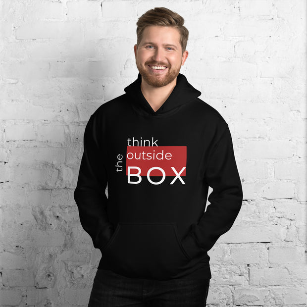 Think Outside The Box Unisex Hoodie