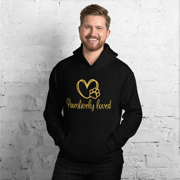 Pawsitively Loved Unisex Hoodie