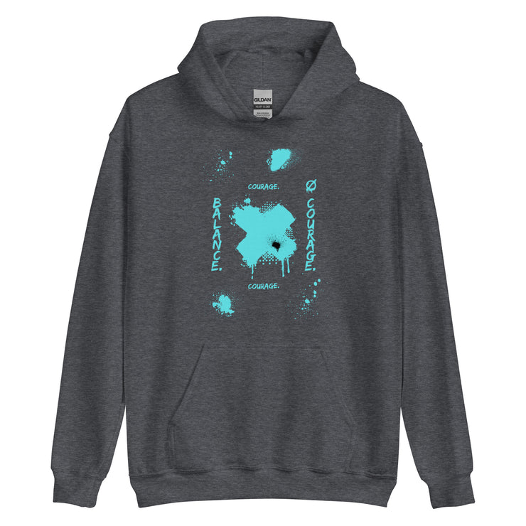 Balanced Courage Unisex Hoodie