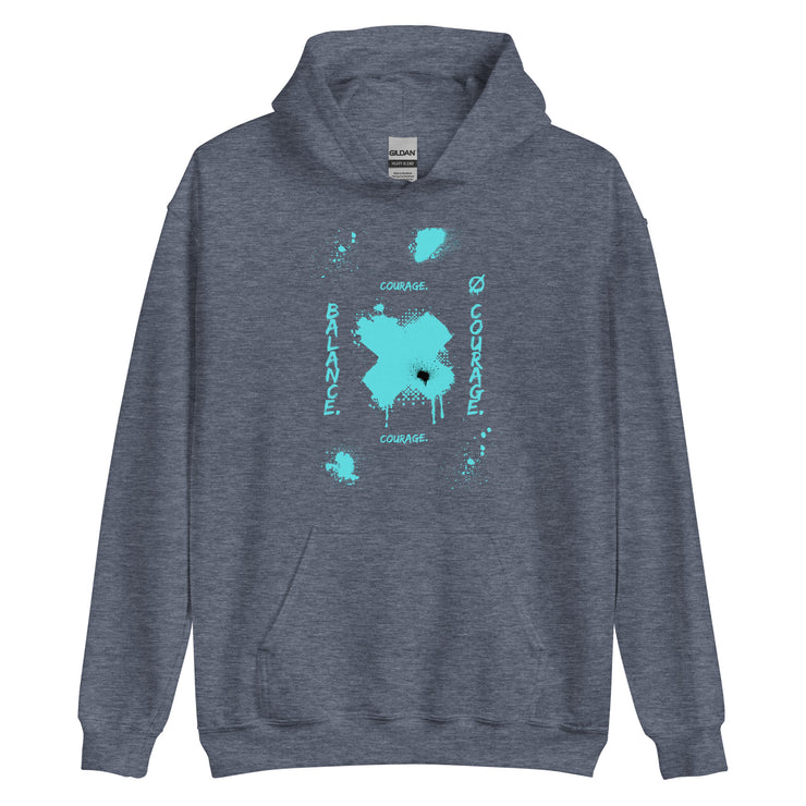 Balanced Courage Unisex Hoodie