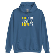 Freedom Justice Equality Unisex Hoodie