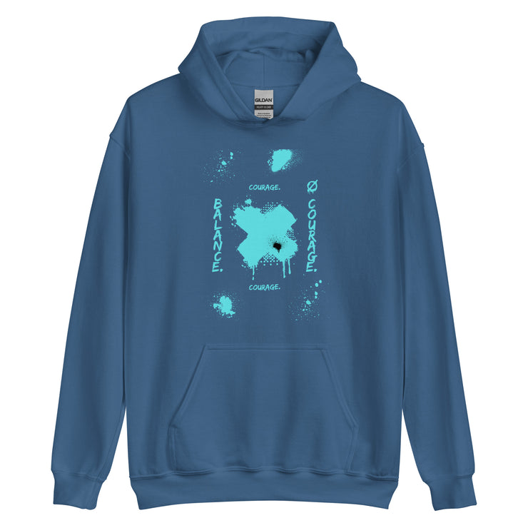 Balanced Courage Unisex Hoodie