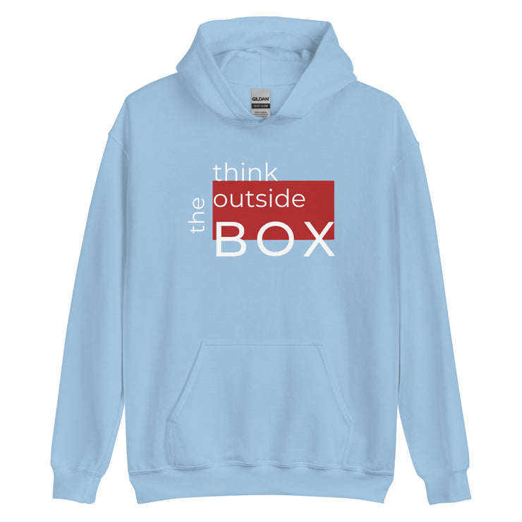 Think Outside The Box Unisex Hoodie